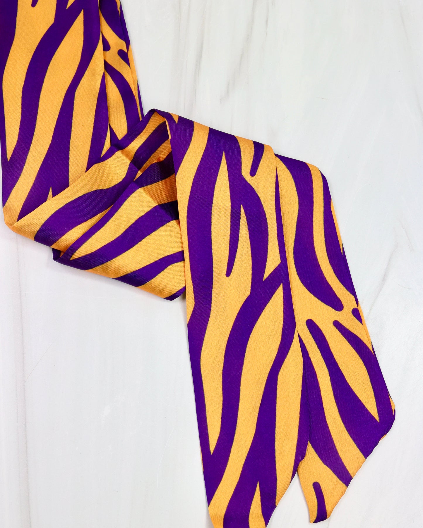 Serafina Scarf Purple Gold