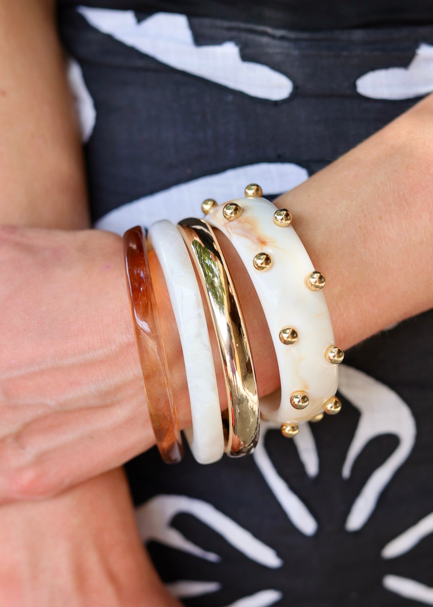 Studded Bangle Bundle