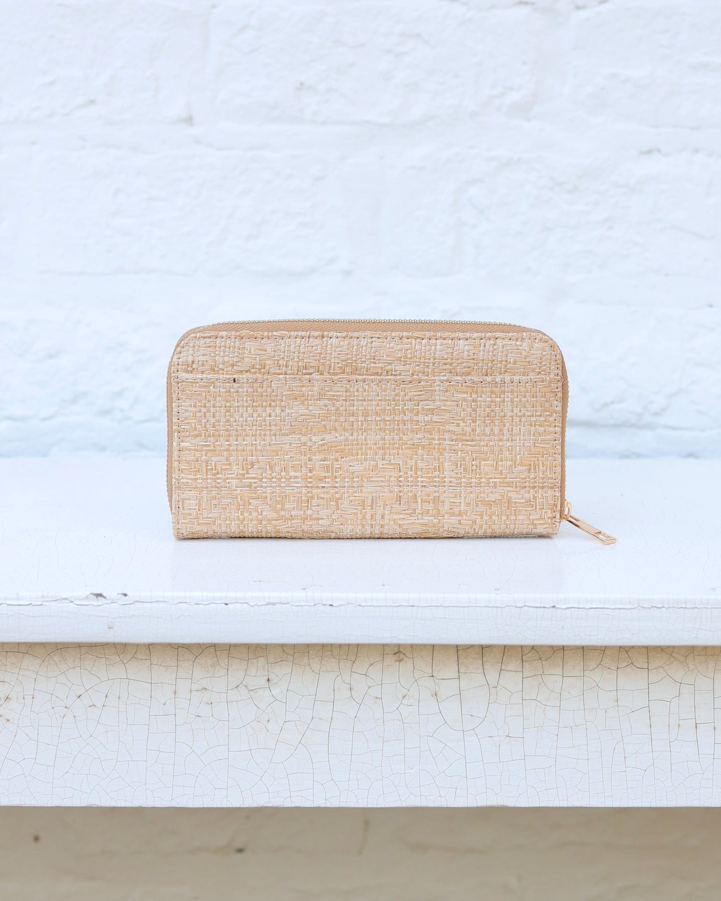Penelope Wallet Natural Lattice