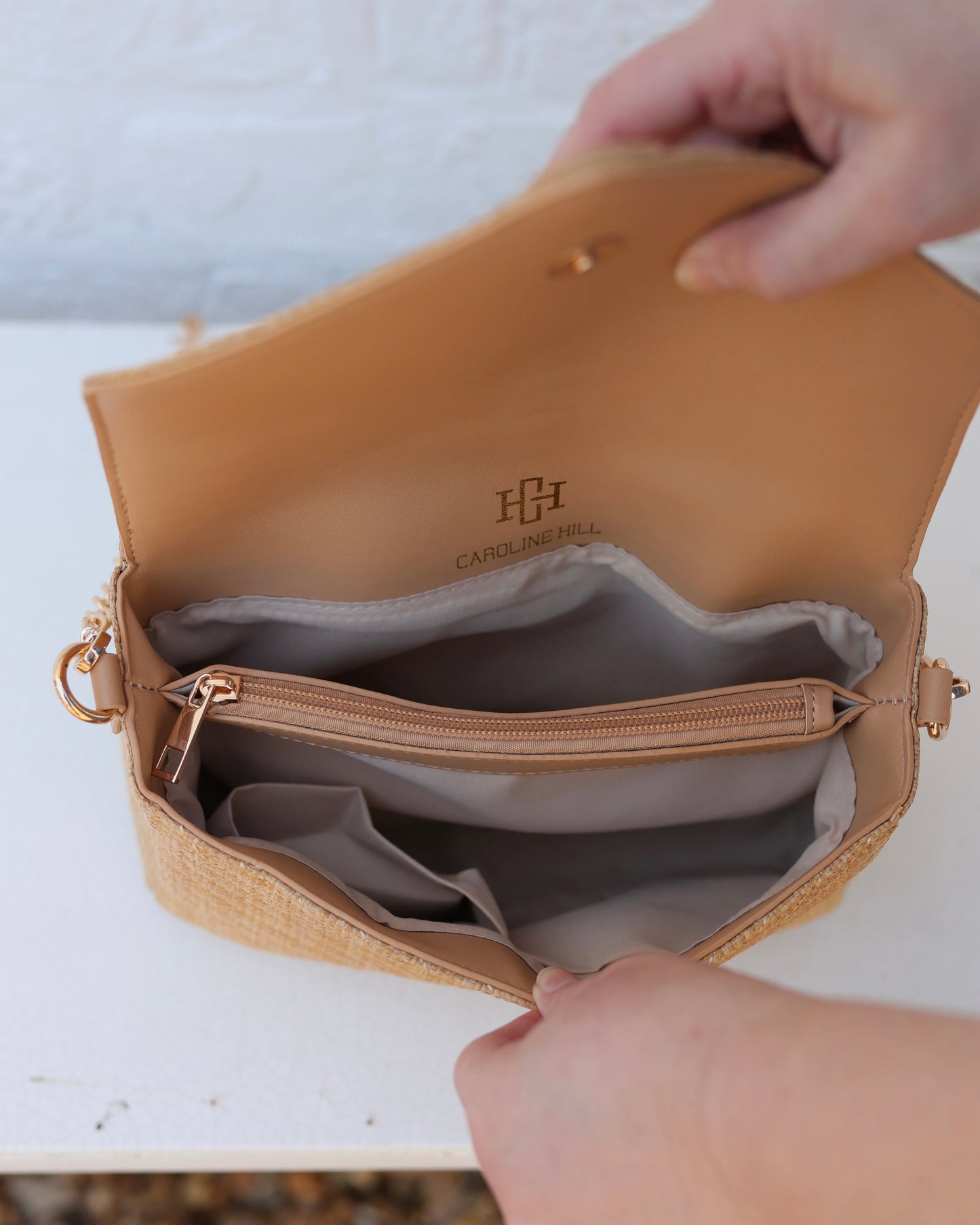 Isabella Crossbody Natural VQ