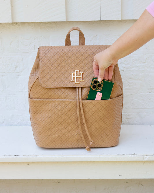 Bennett Backpack Woven Tan