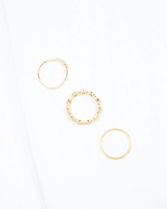 Izzy Ring Set WR Gold