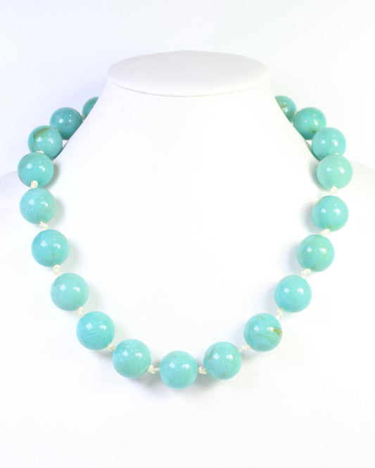 Deermont Beaded Necklace Turquoise