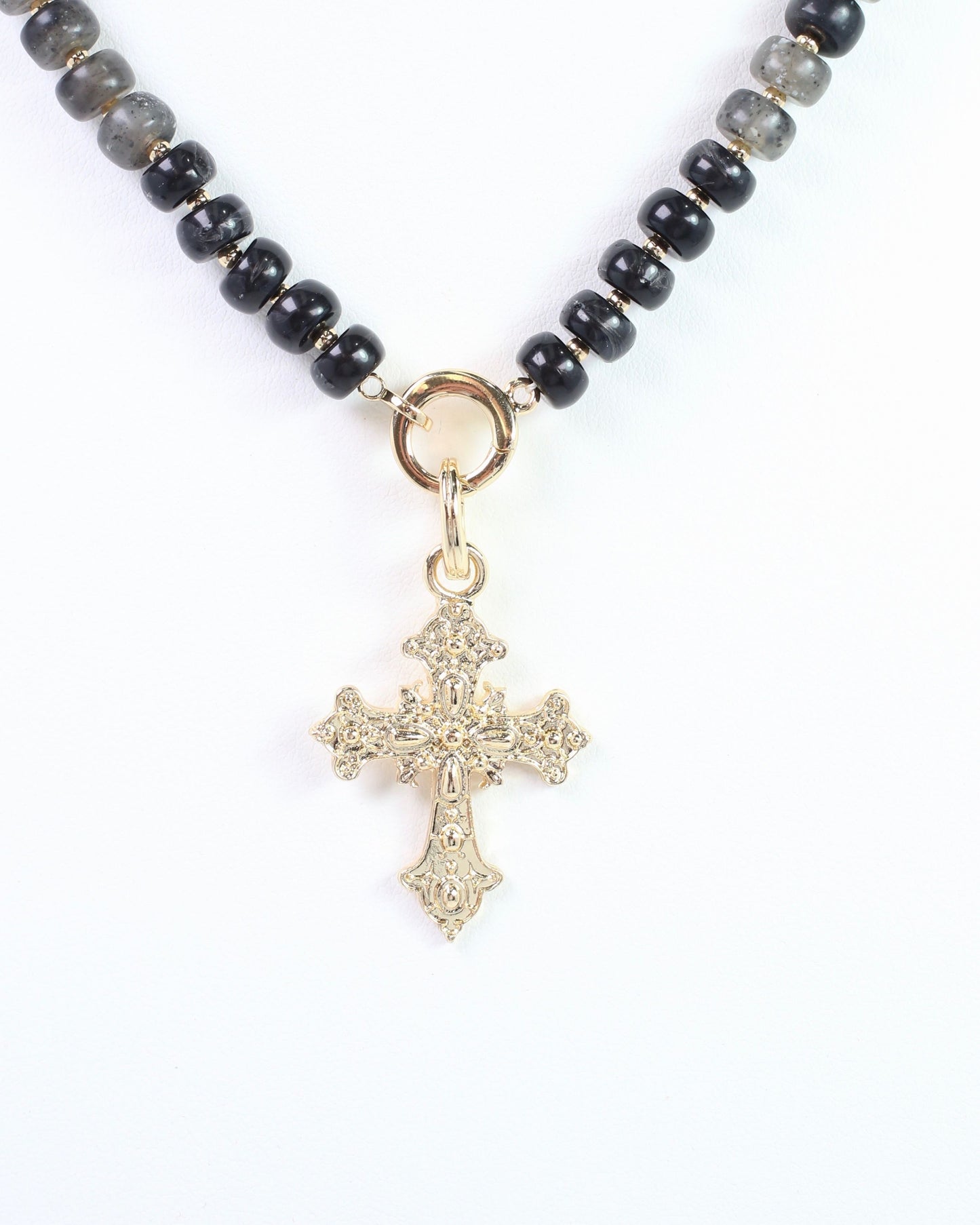 Tory Cross Charm Gold