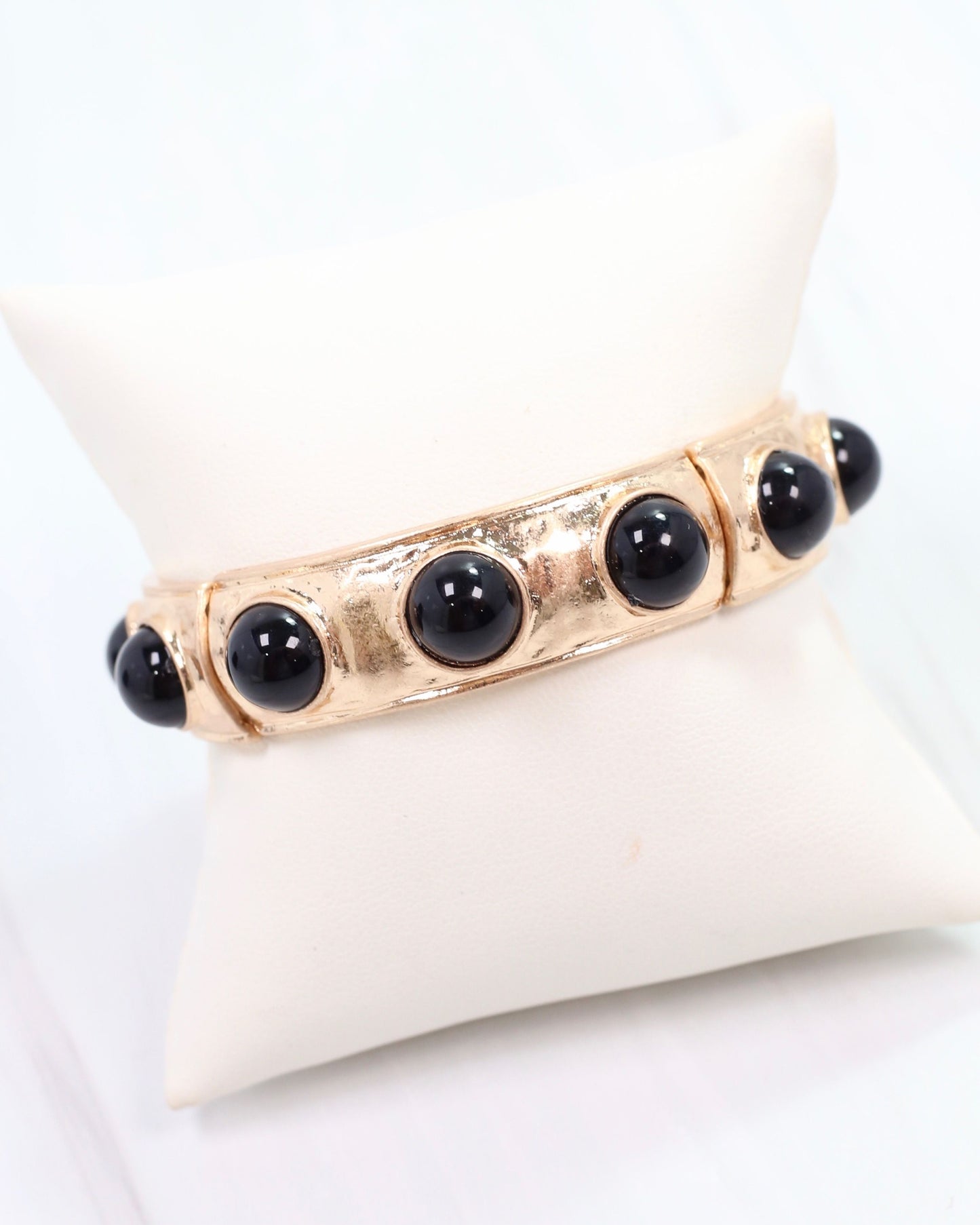 Reagan Stretch Bracelet Black