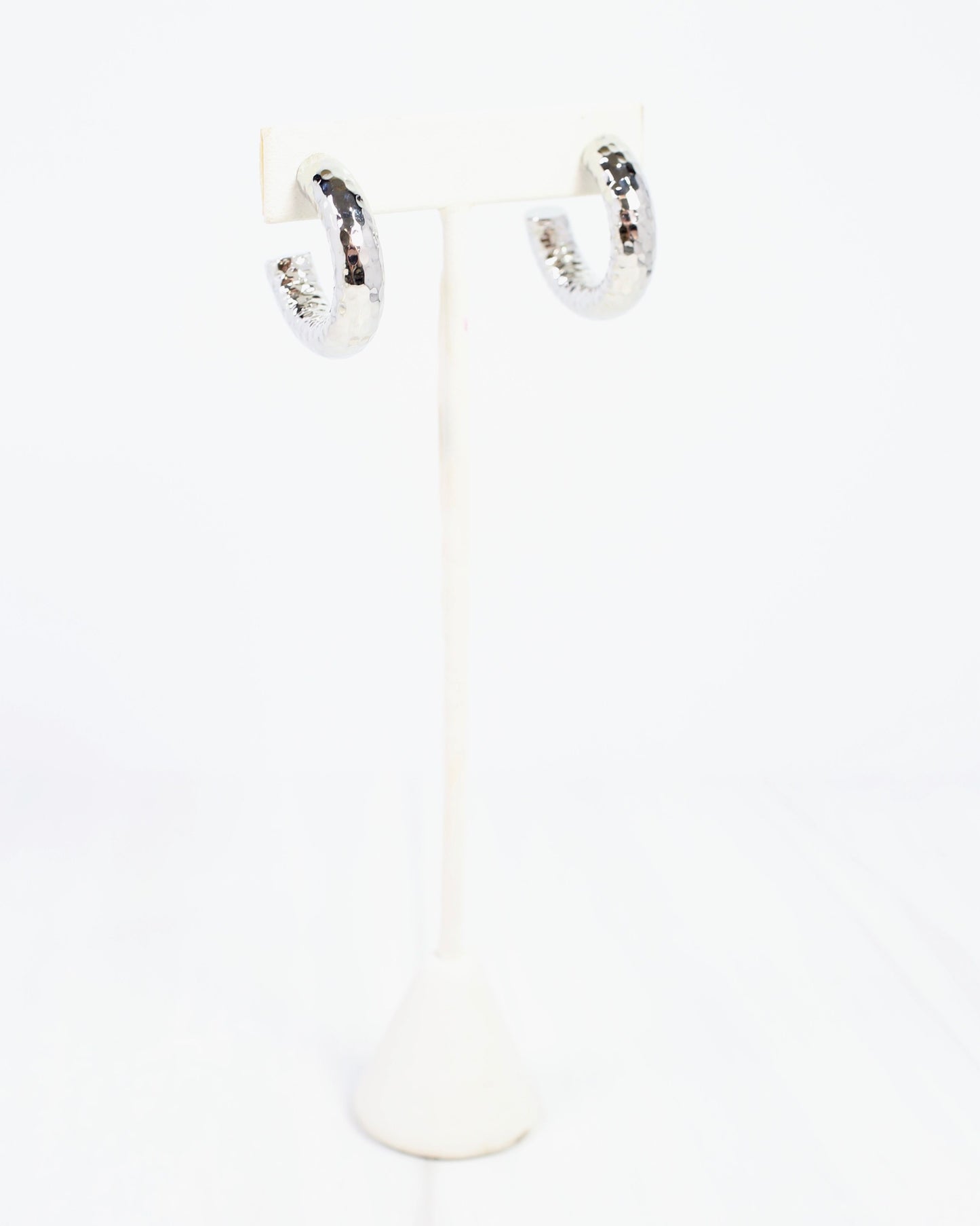 Agatha Hoop Earring Silver