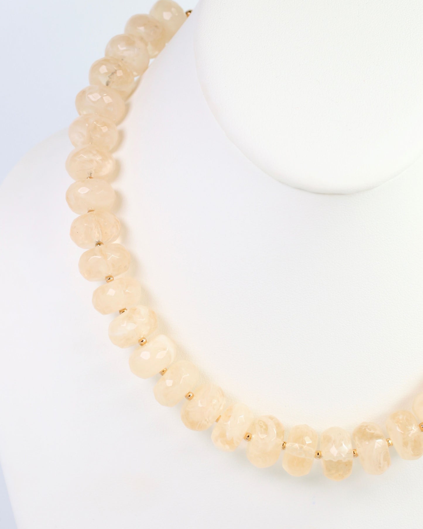 Mansfield Beaded Necklace Ivory