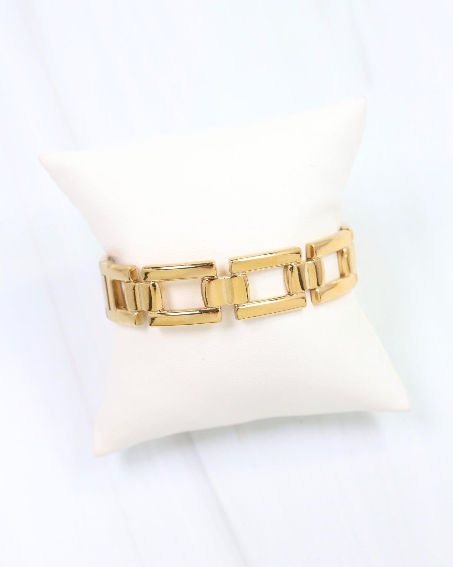 Calista Link Bangle WP Gold