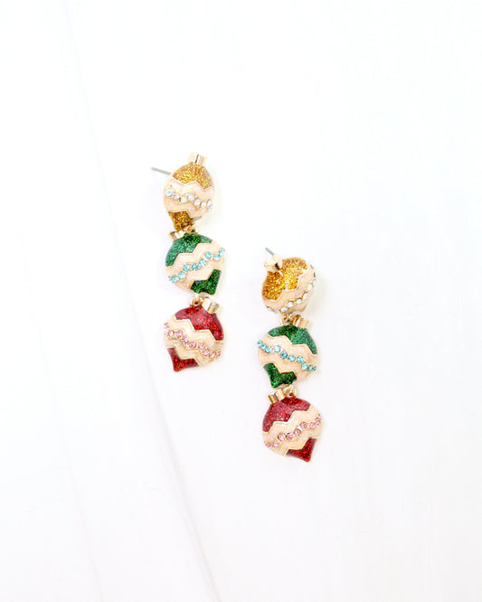 Obrien Ornament Earring Gold