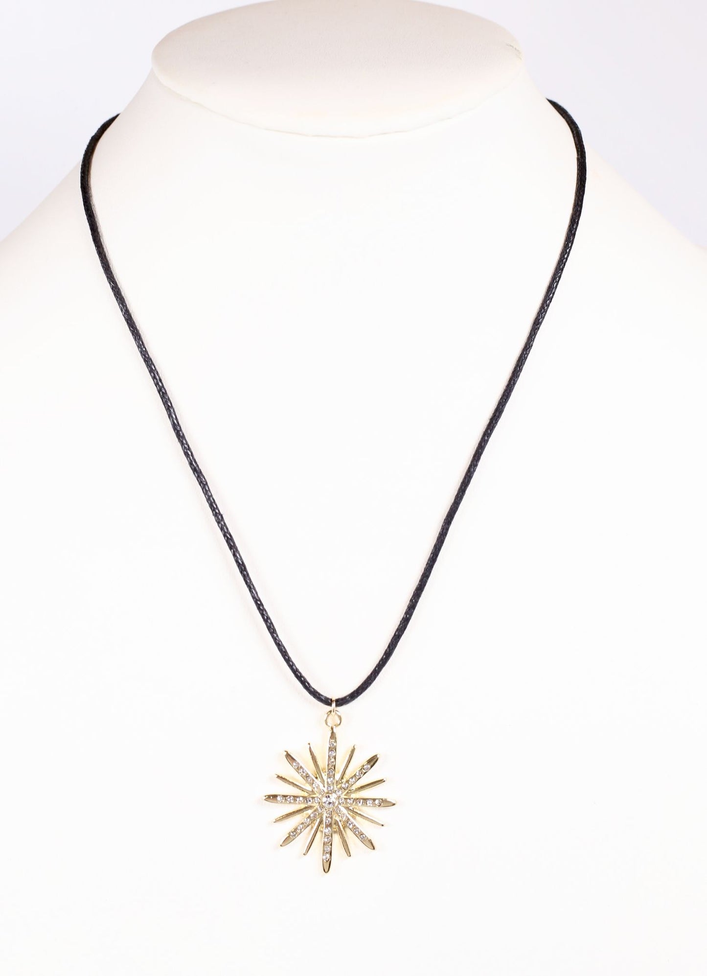 Odette Cord Necklace with Pendent GOLD