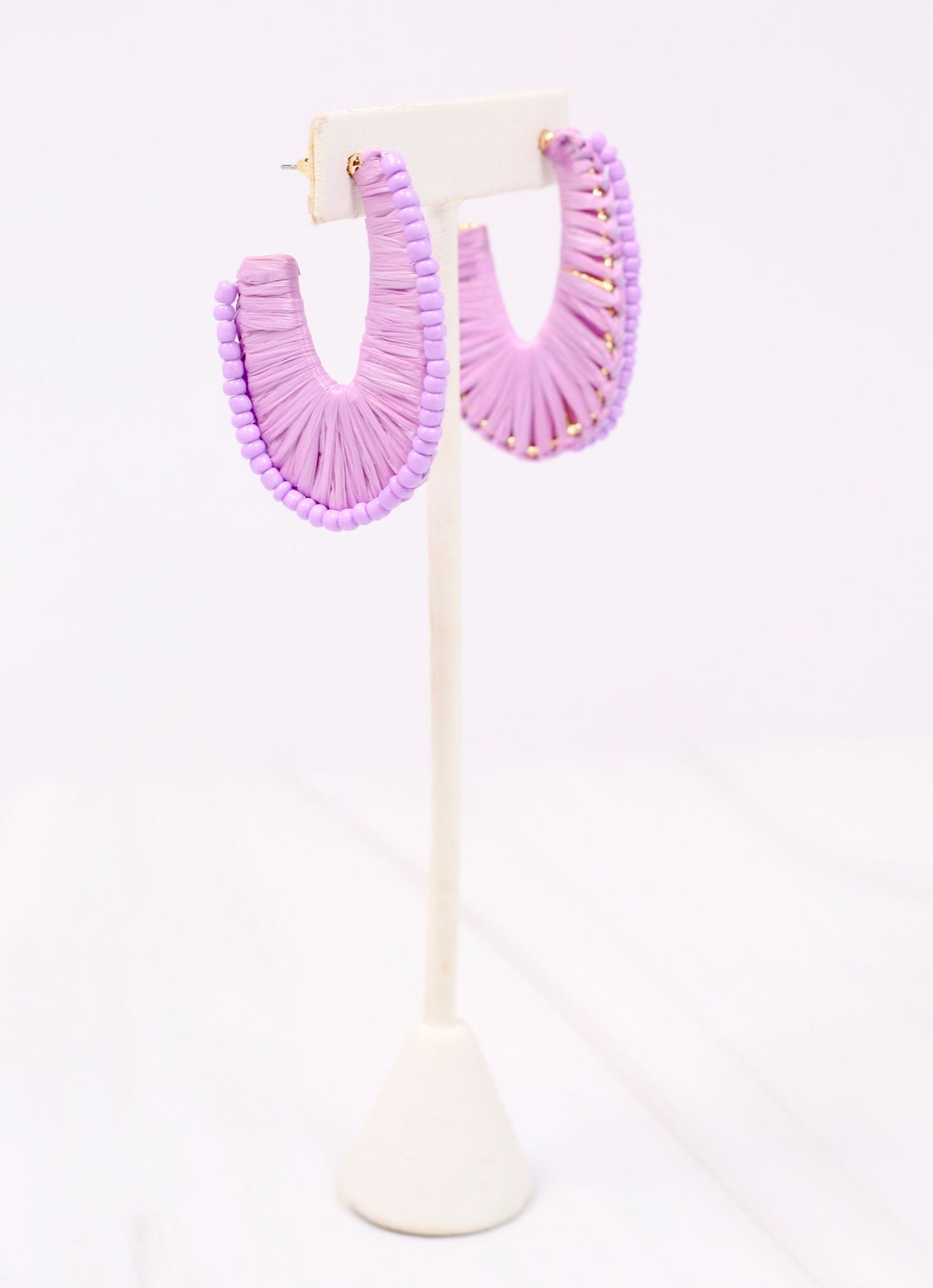 Rankin Wrapped Earring LAVENDER