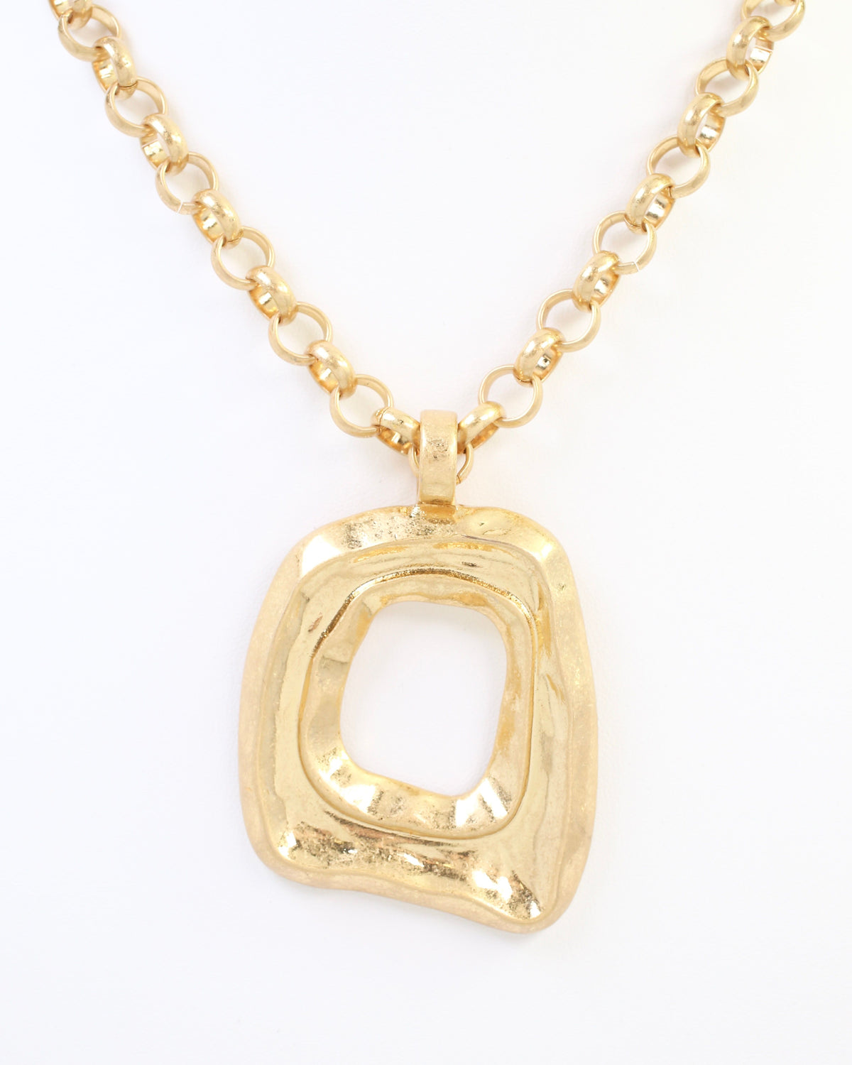 Georgie Geometric Pendant Necklace WRVG