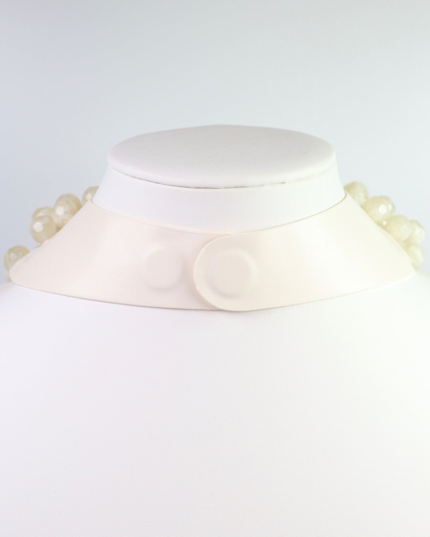 Cadence Multi Layered Beaded Necklace Ivory