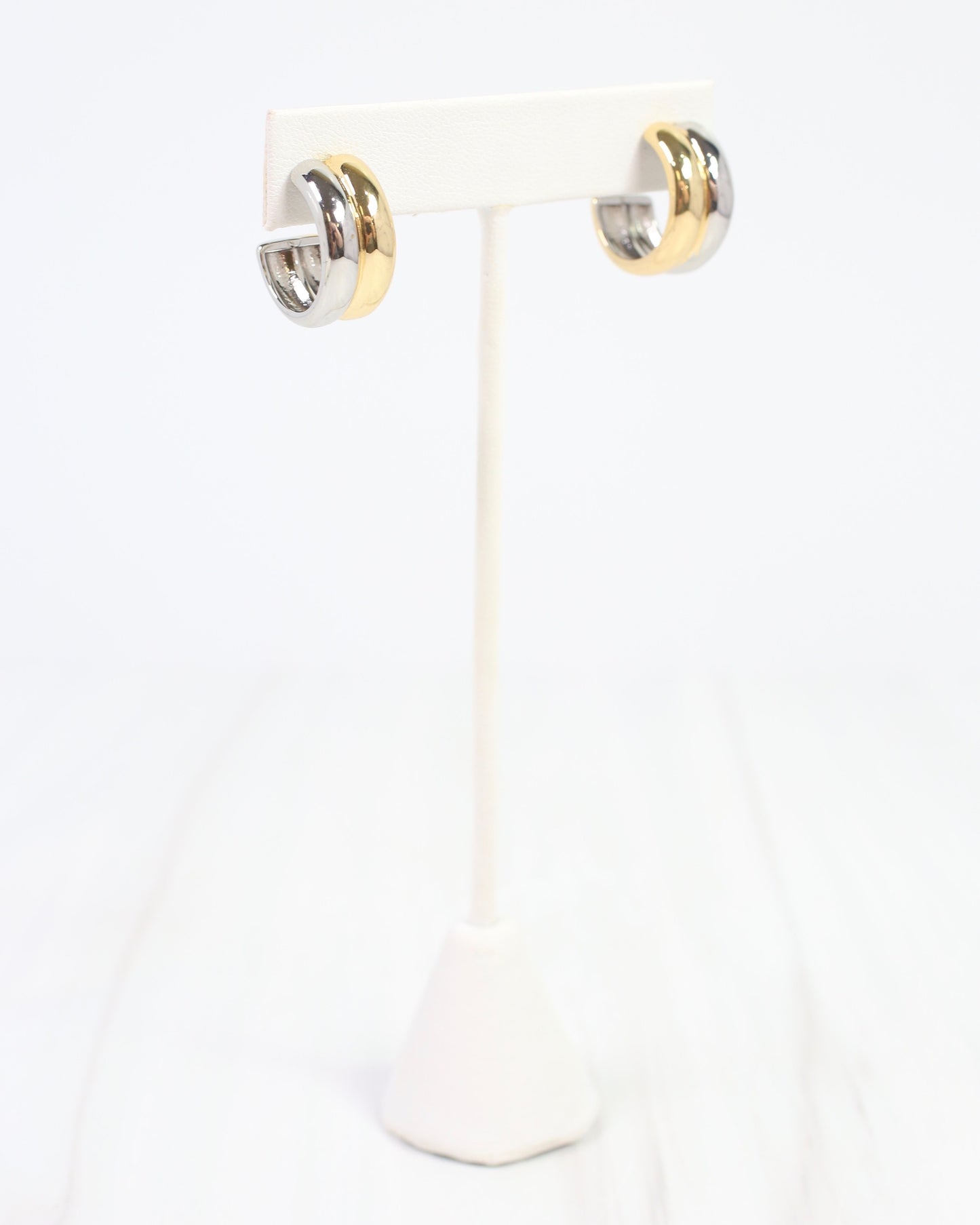 Mason Hoop Earring Gold Silver