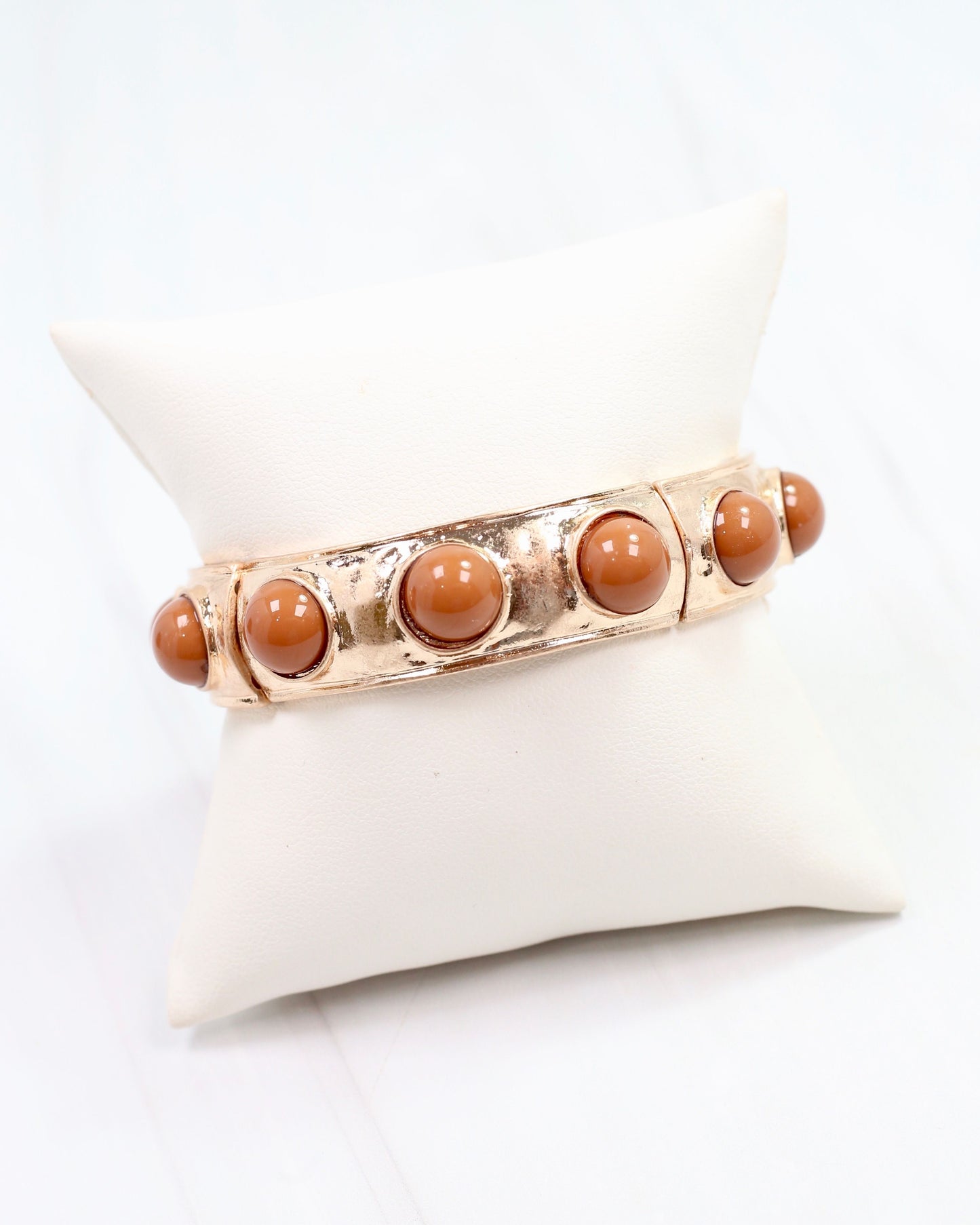Reagan Stretch Bracelet Taupe