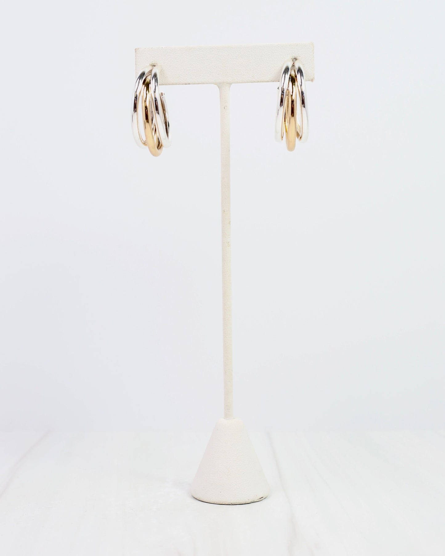 Layla Hoop Earring Gold-Silver