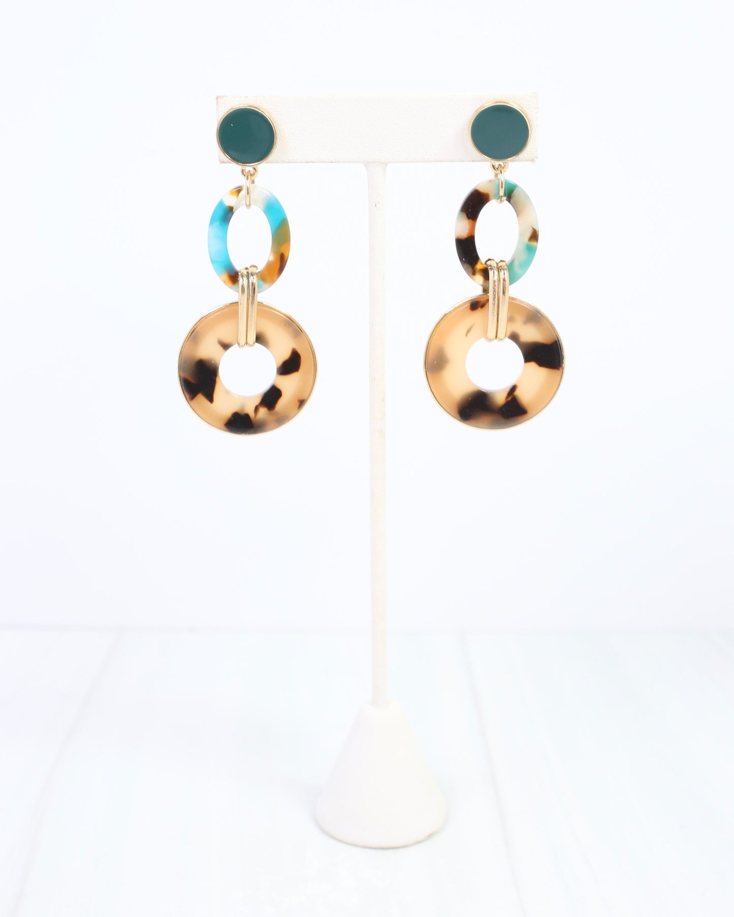 Stratford Drop Earring Teal