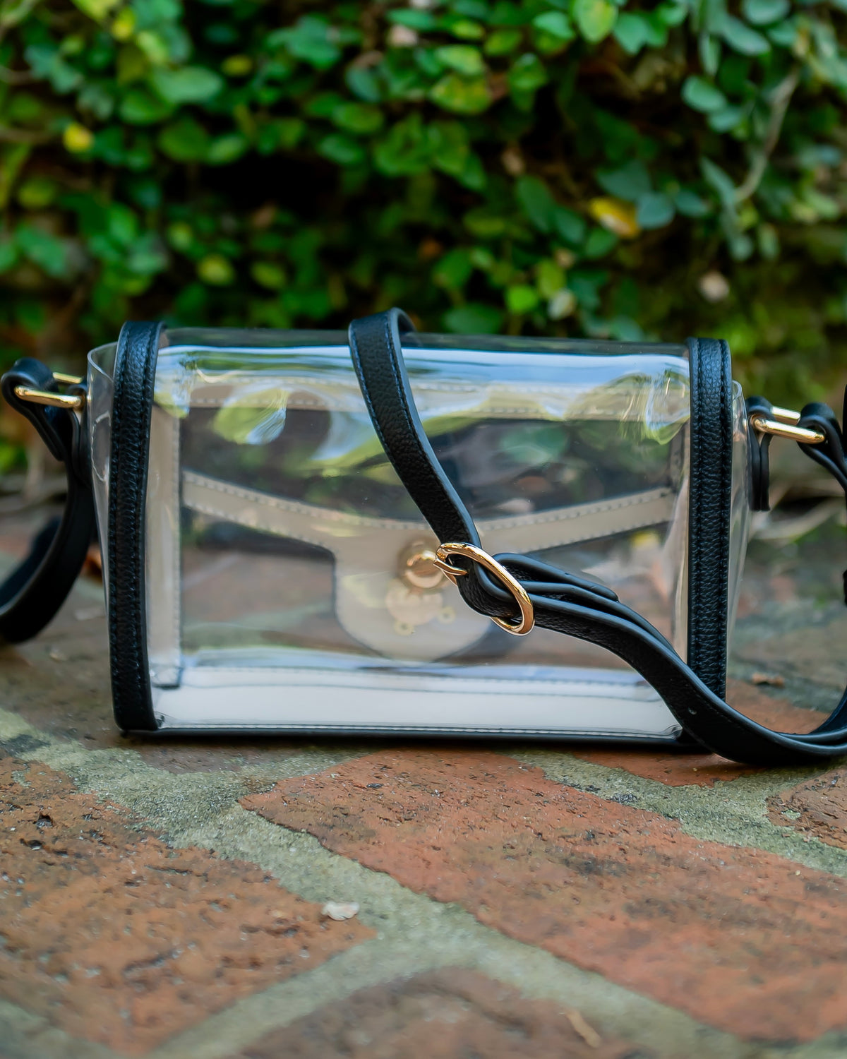 Anna Clear Bag Black