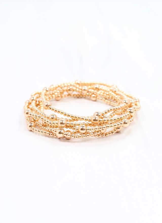 Rockwall Bracelet Set GOLD