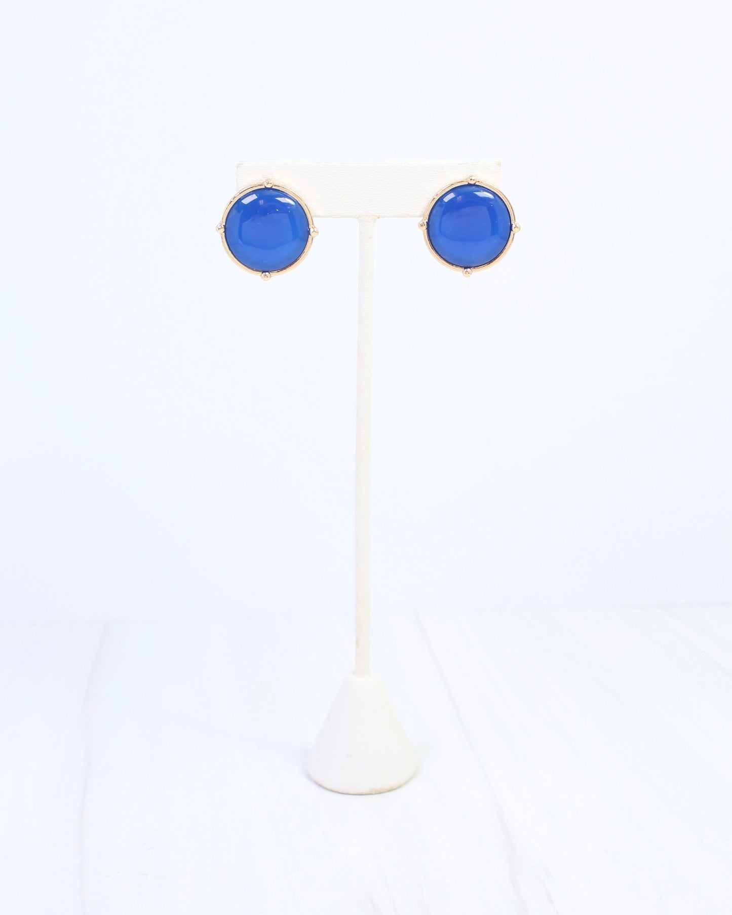 McKinley Stud Earring Blue