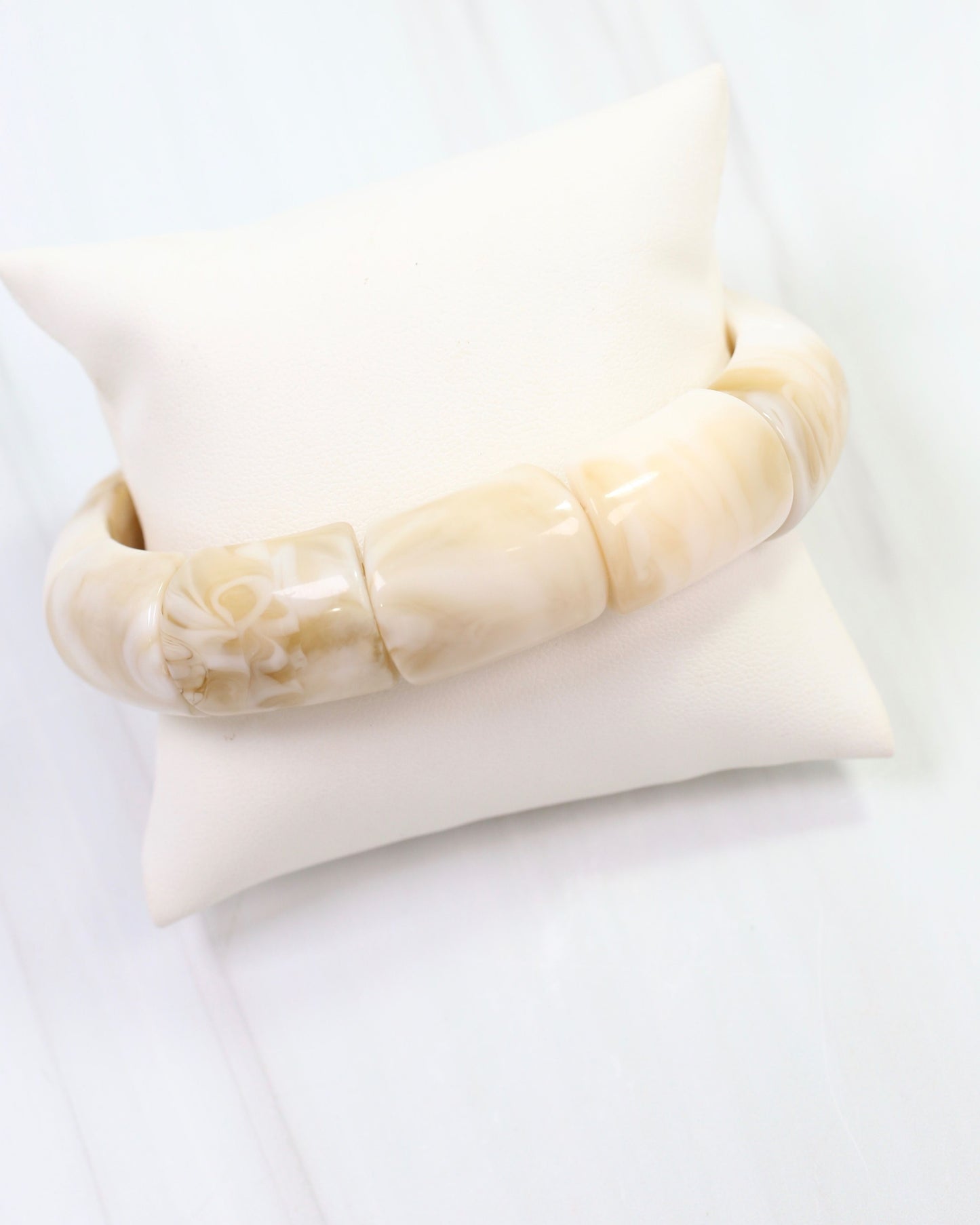 Elwood Stretch Bracelet Ivory