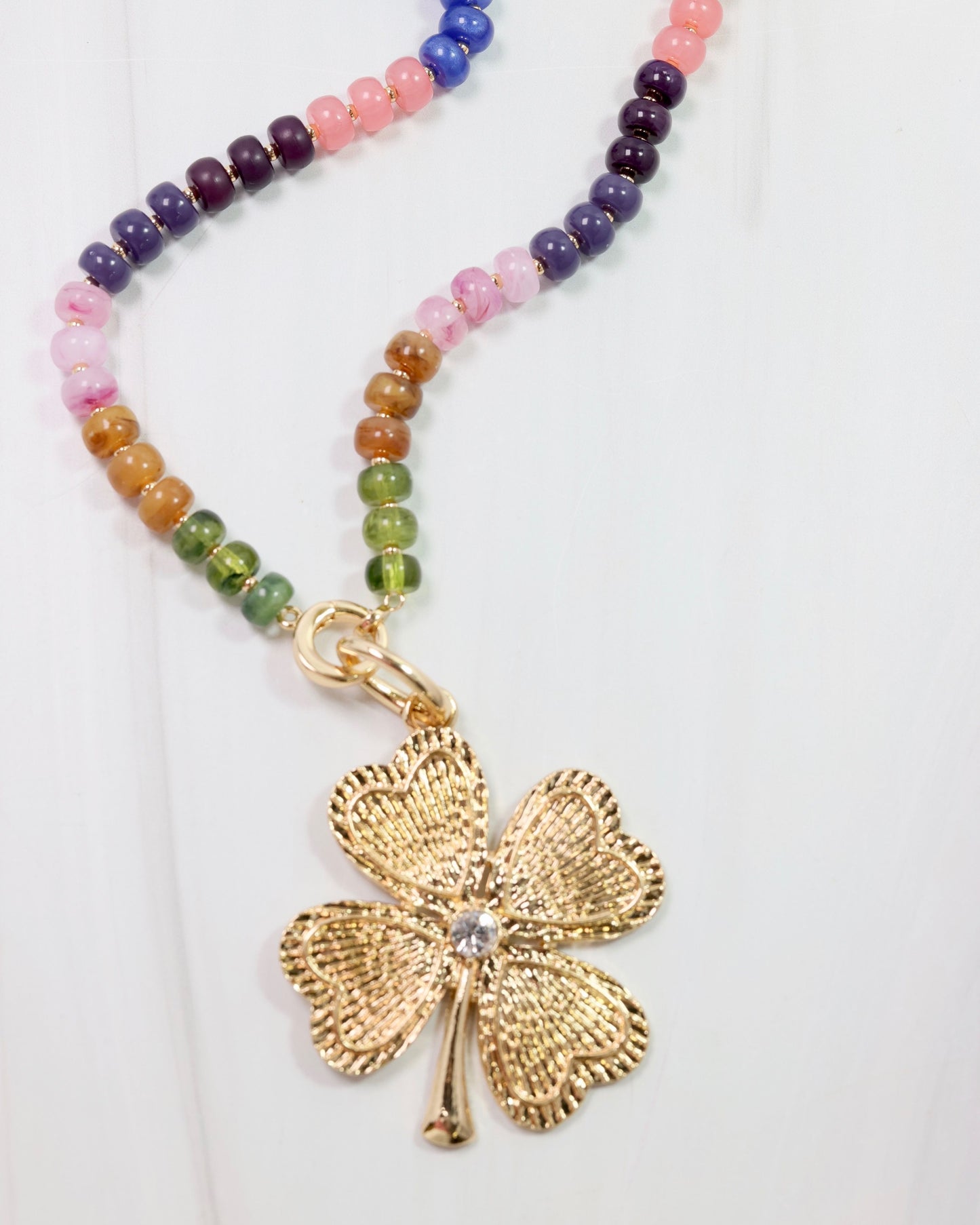 Kappa Clover Charm Gold