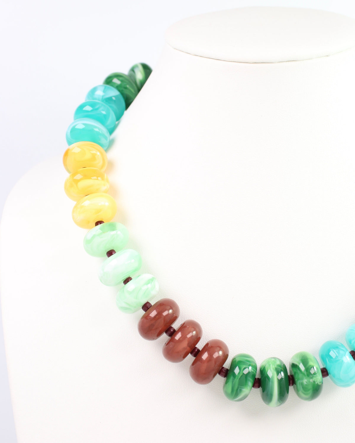 Bryant Beaded Necklace YEL Multi
