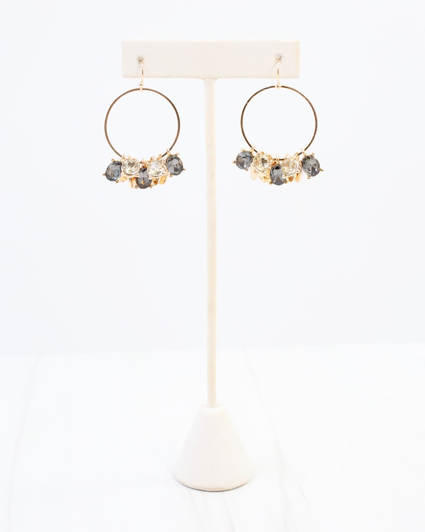 Carrolton Charm Earring Black Diamond