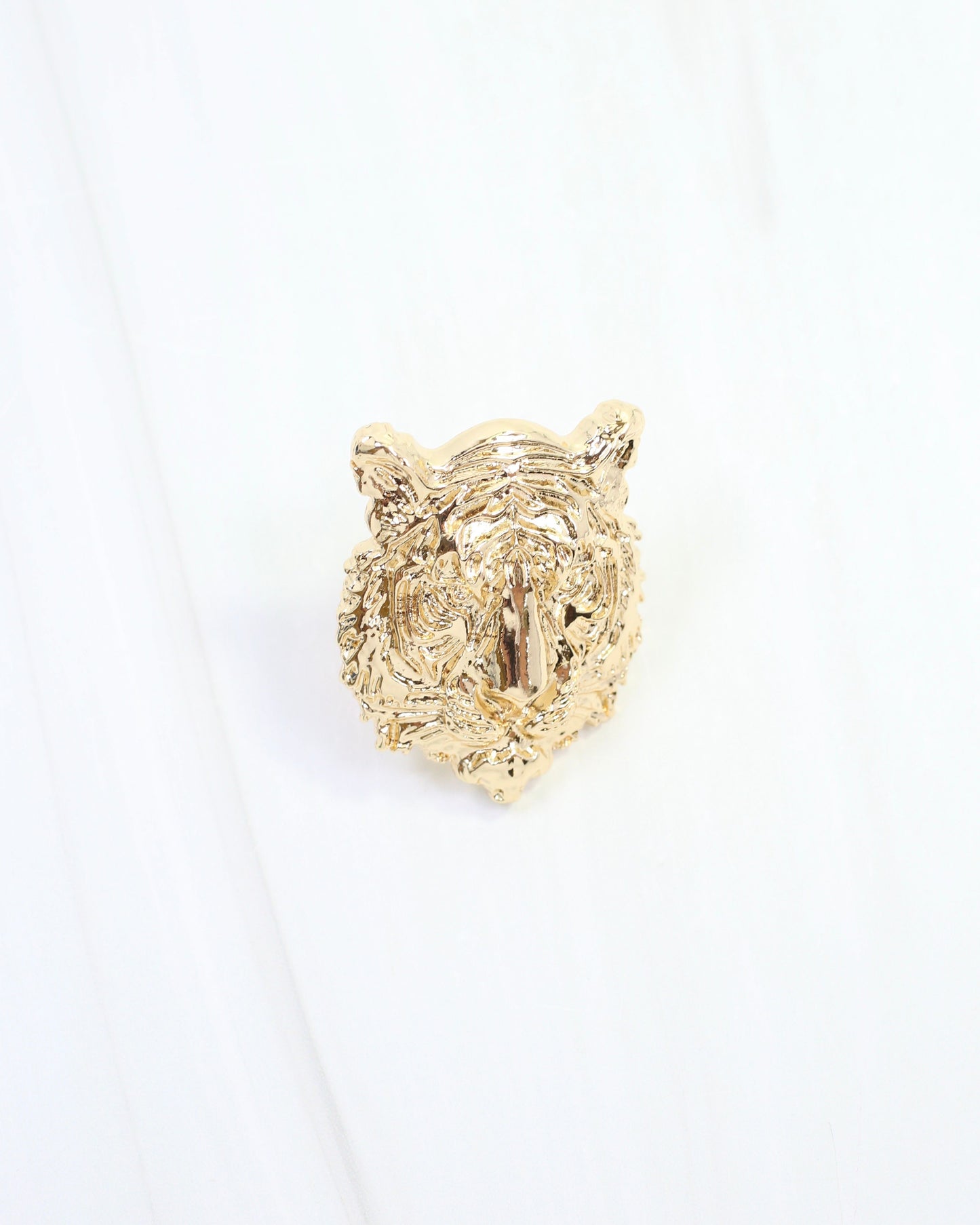 Sally Scarf Slide Tiger Gold