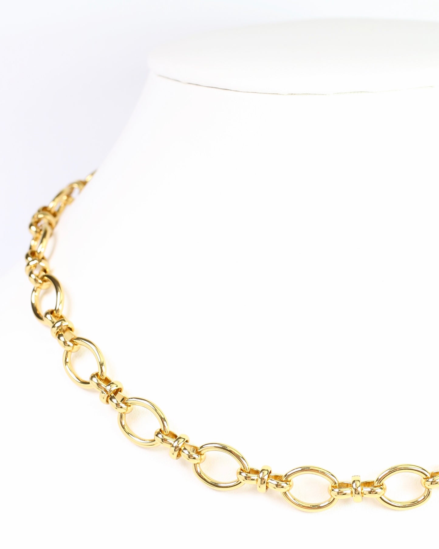 Denholme Link Necklace Gold