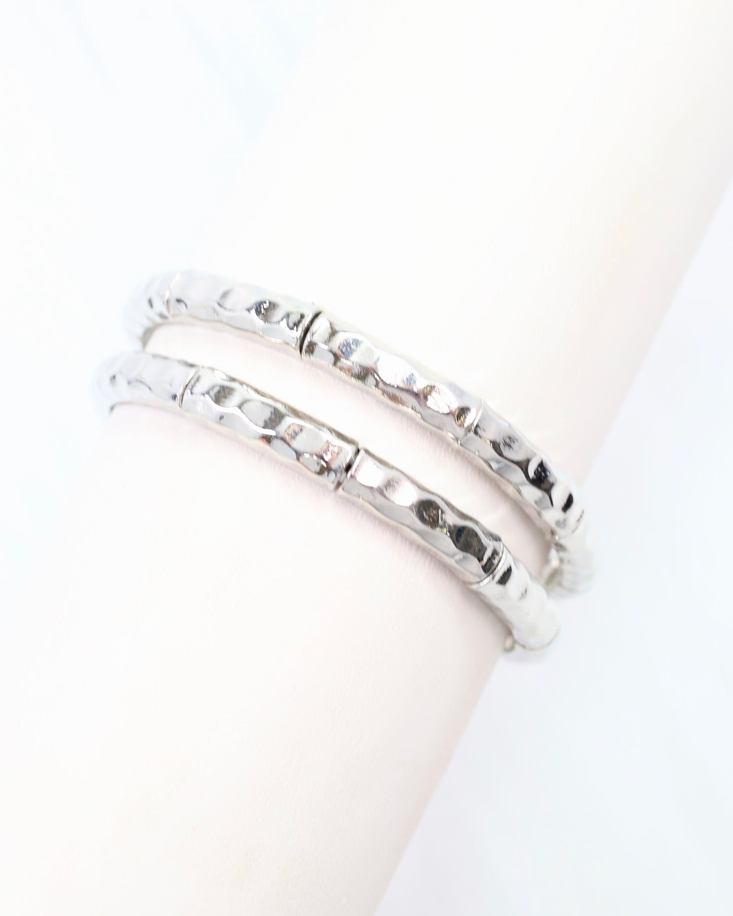 Latifah Bracelet Set Silver
