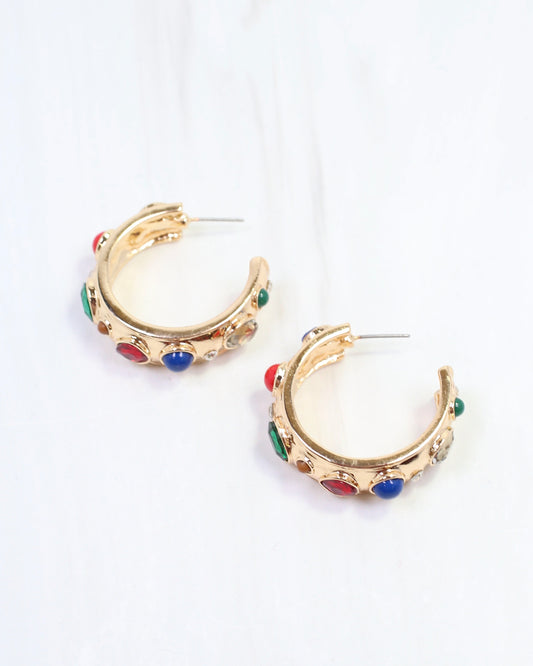 Julietta Hoop Earring Multi