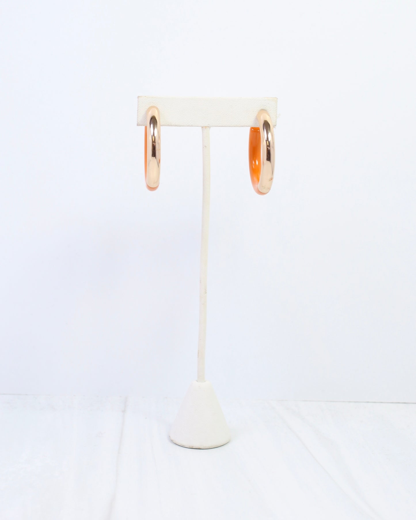 Elyse Hoop Earring Orange