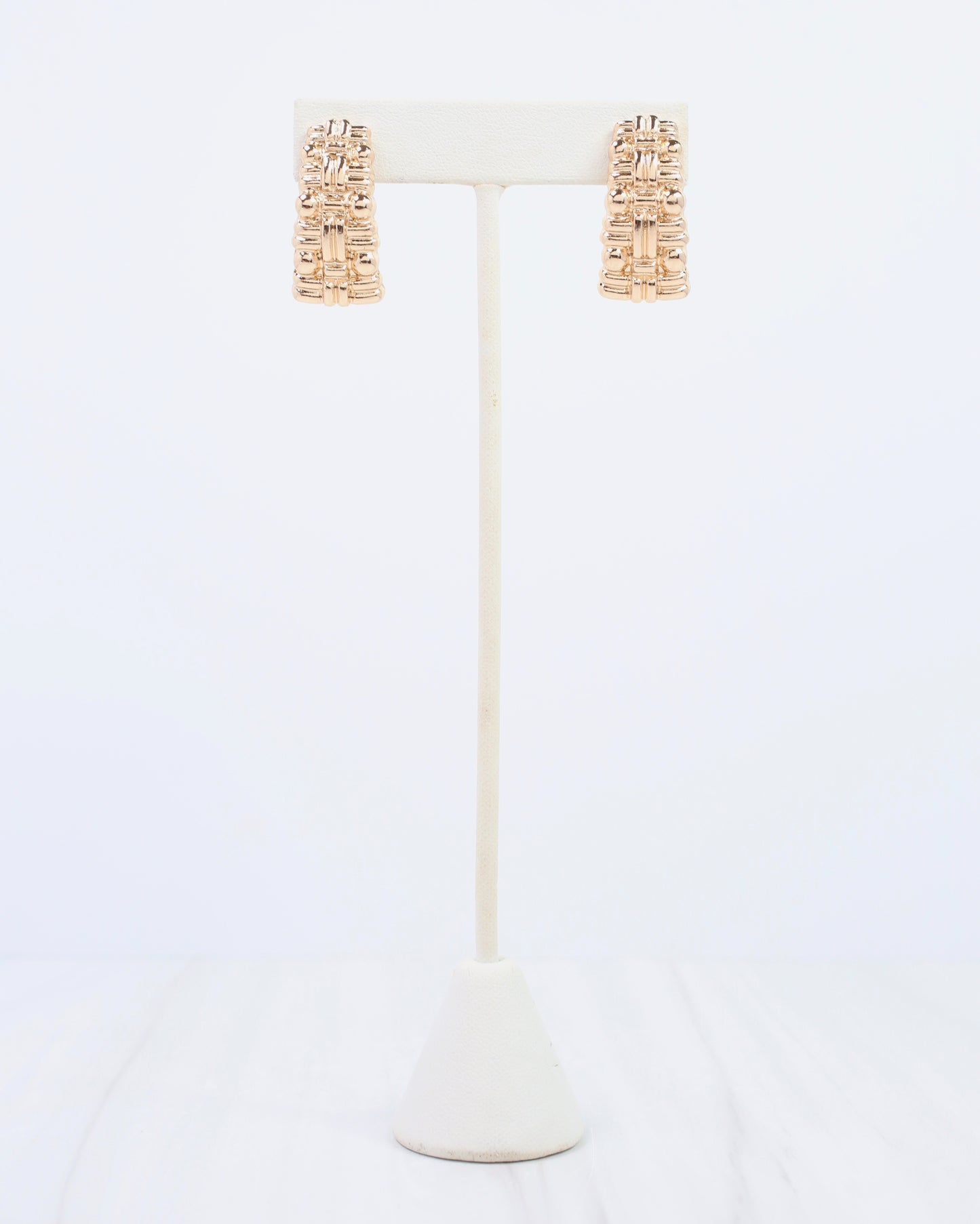 Frenchfort Metal Drop Earring Gold