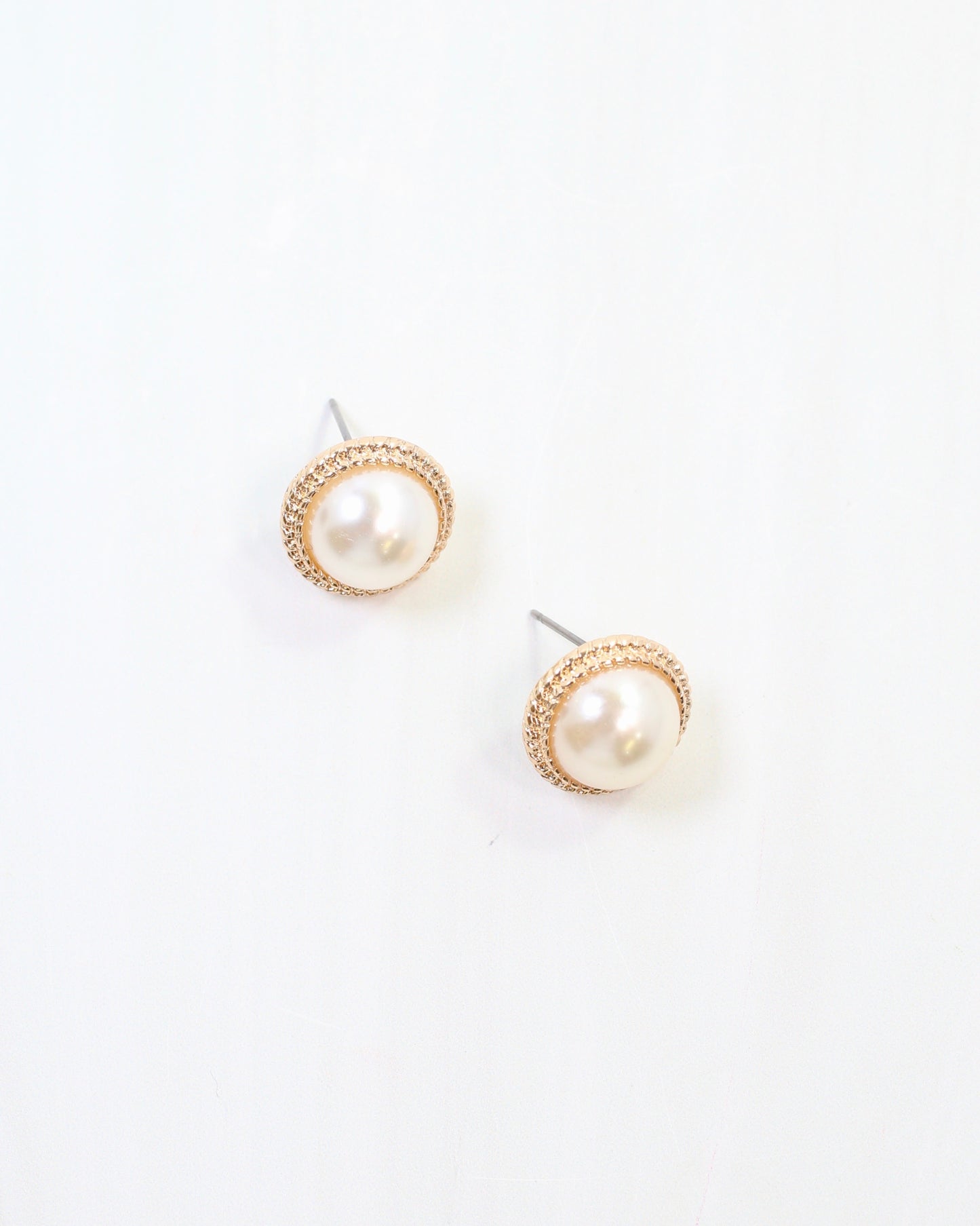 Palmdale Pearl Stud Gold