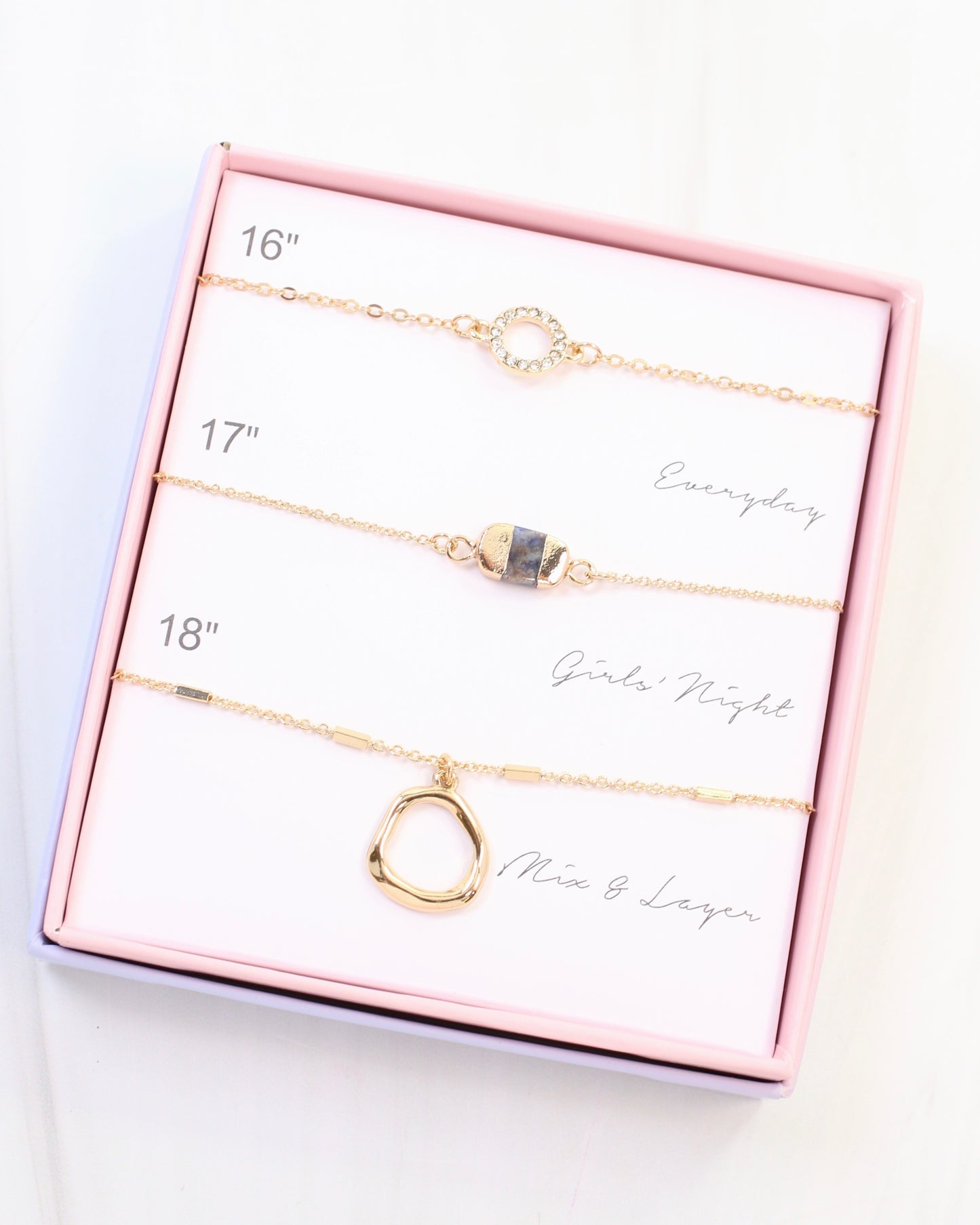 Underwood Necklace Set Gold