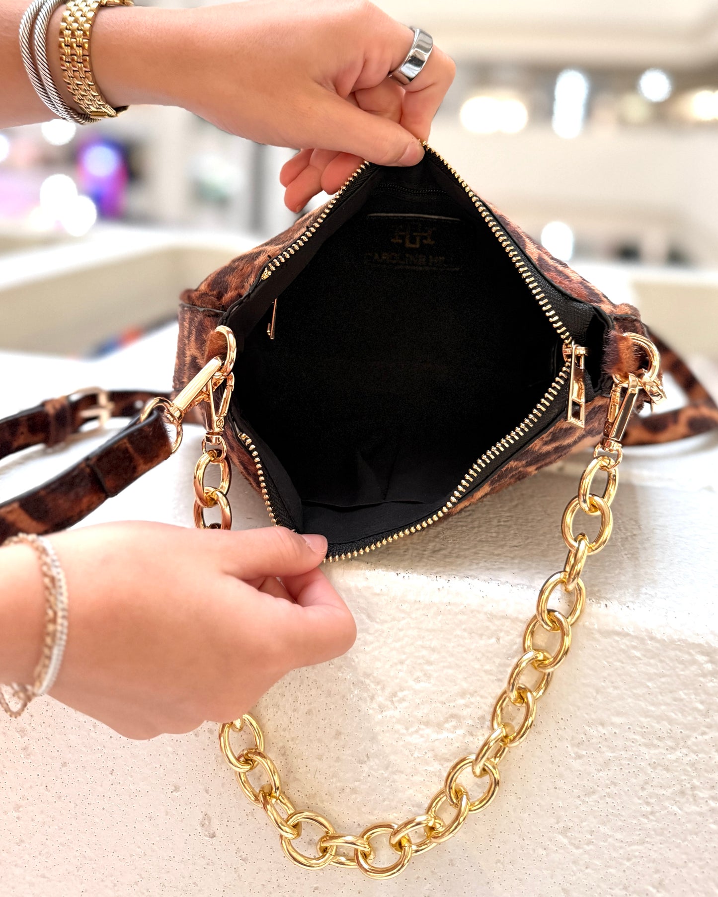 Joan Crossbody Spotted Saddle EC