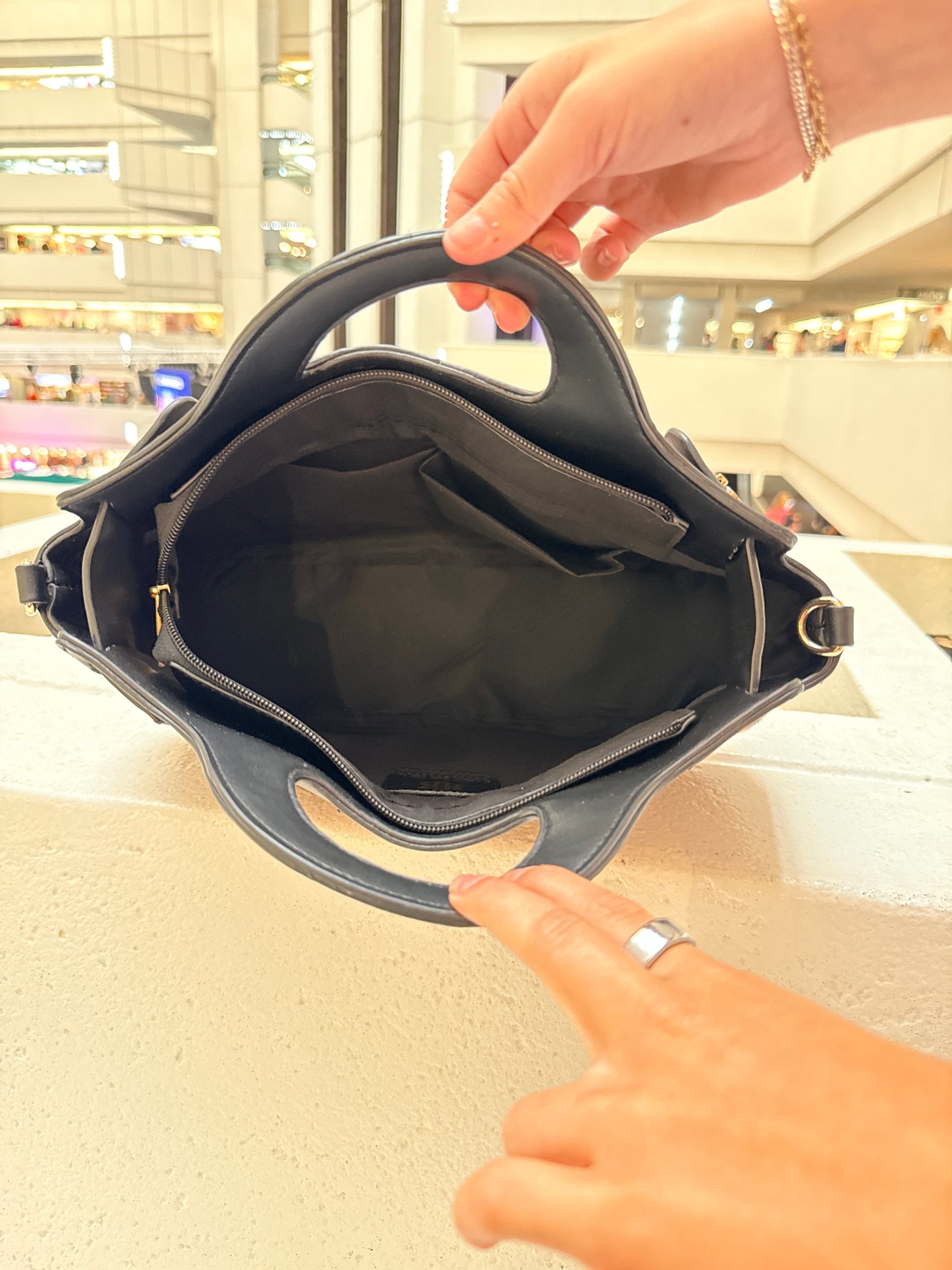 Savannah Handbag Spotted Saddle