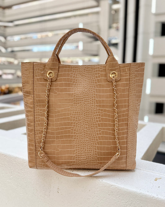 Kinzley Tote Latte EC