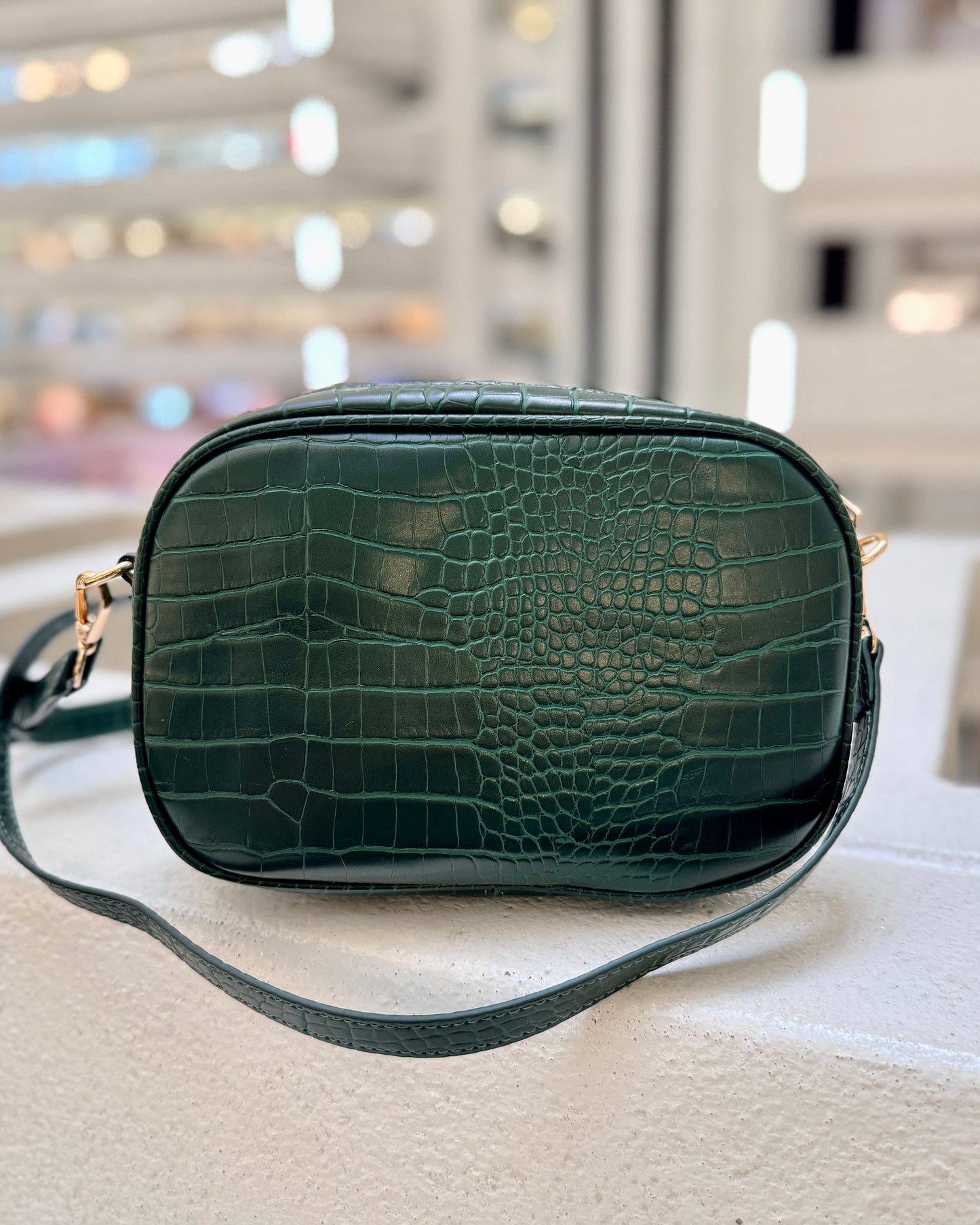 Sloane Studded Crossbody Hunter Green EC