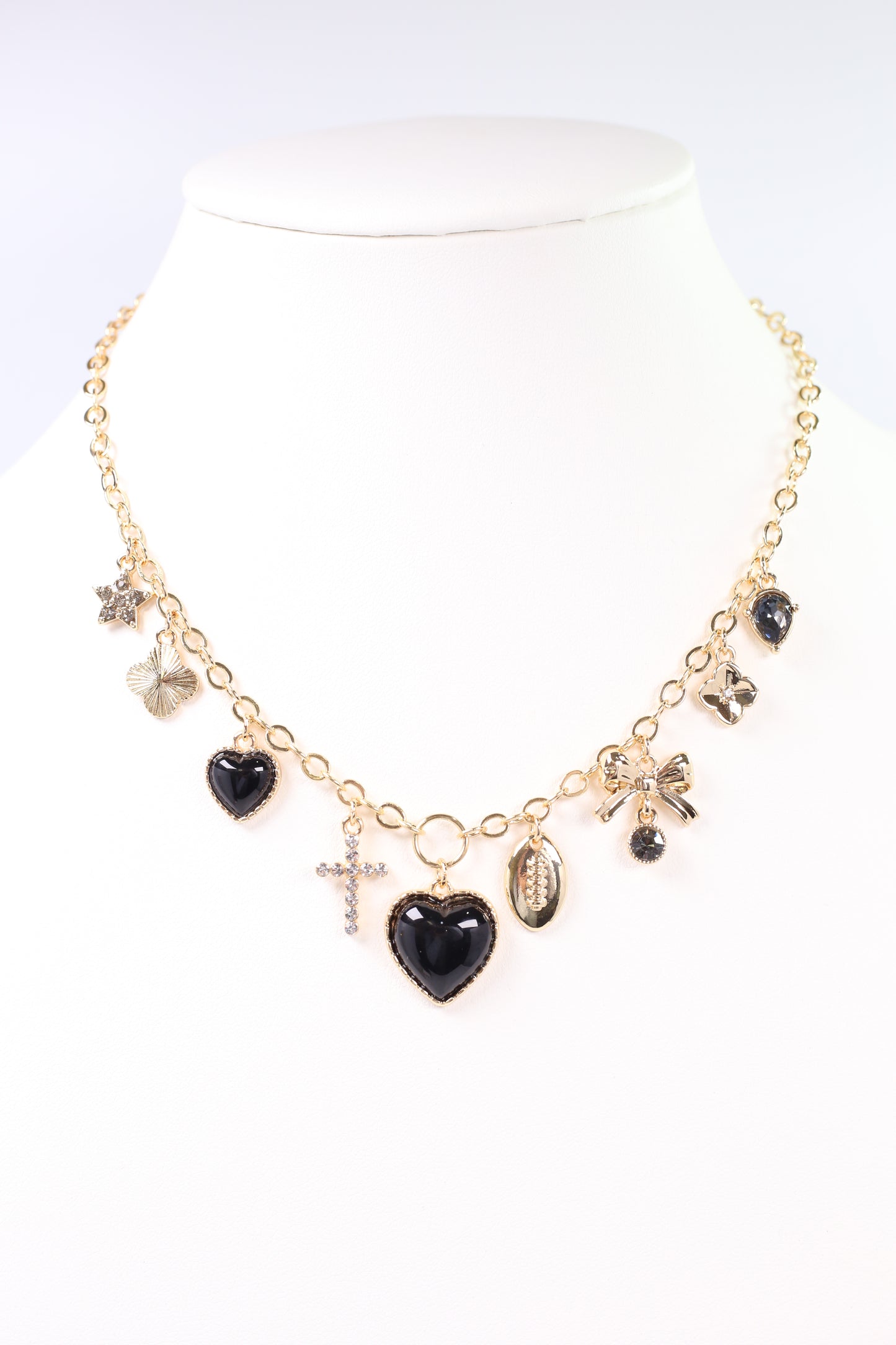 Bentley Charm Necklace BLACK