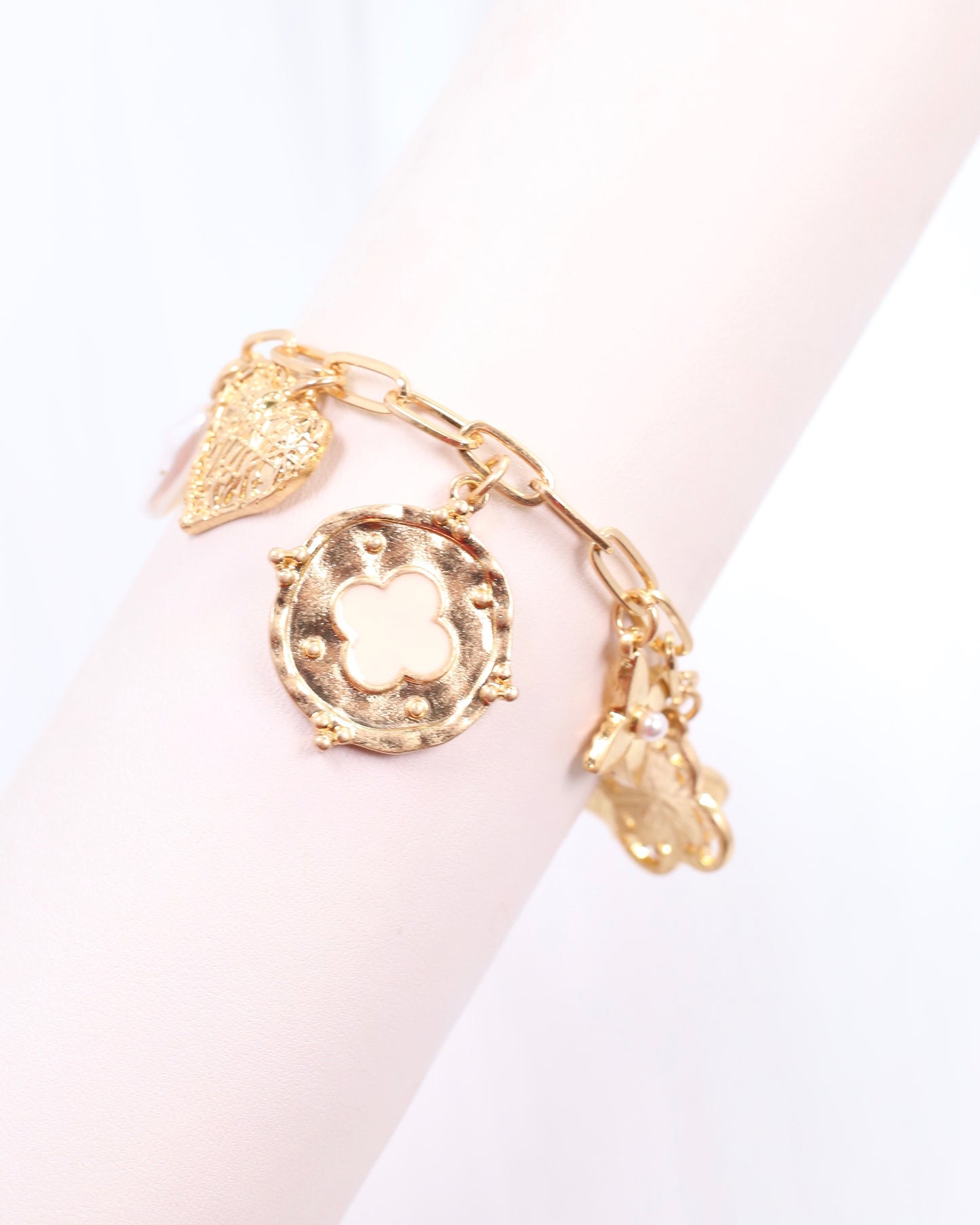 Callaway Charm Bracelet Worn Gold
