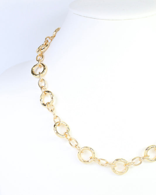 Balmoral Link Necklace Gold