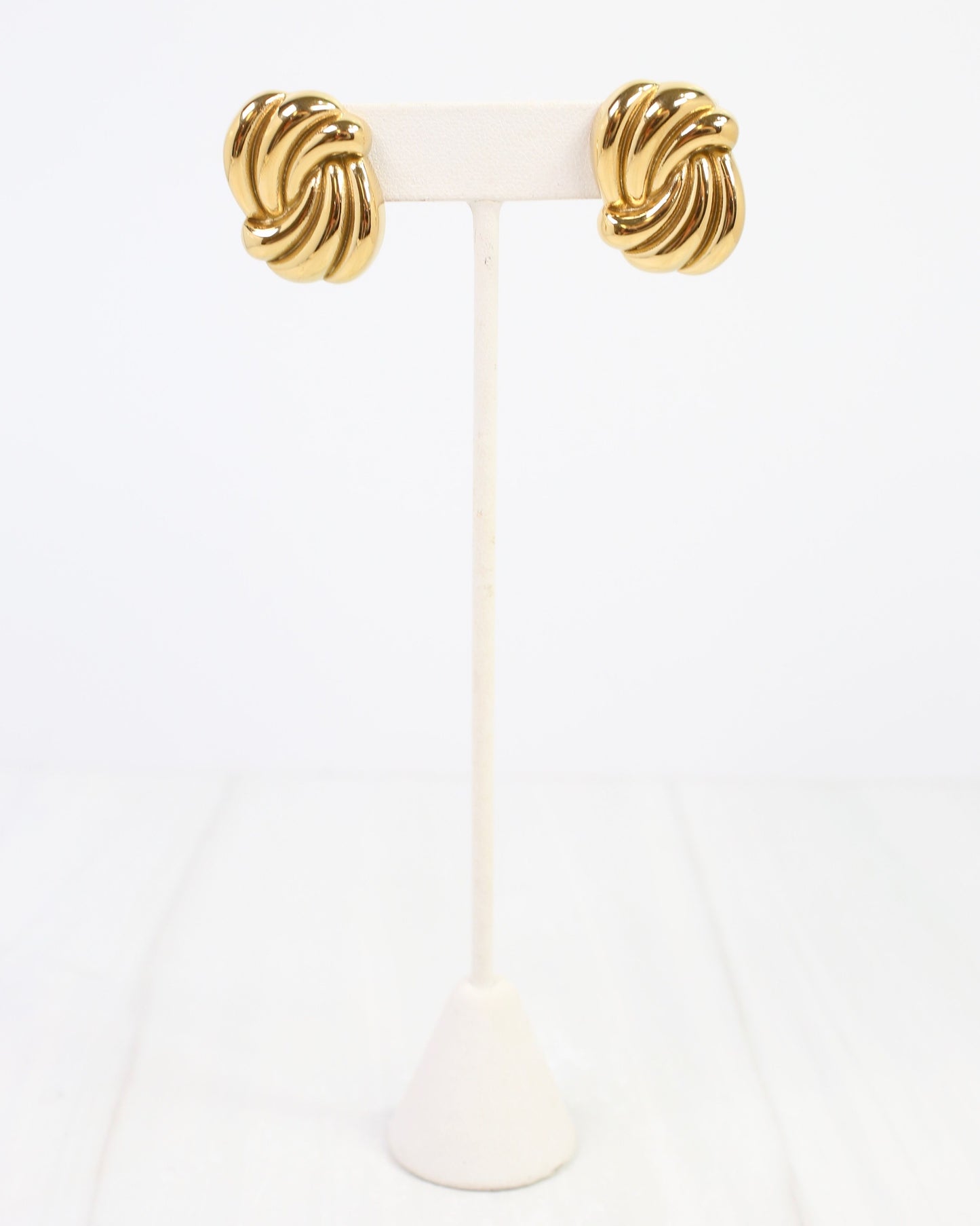 Wave of the Ocean Earring Gold