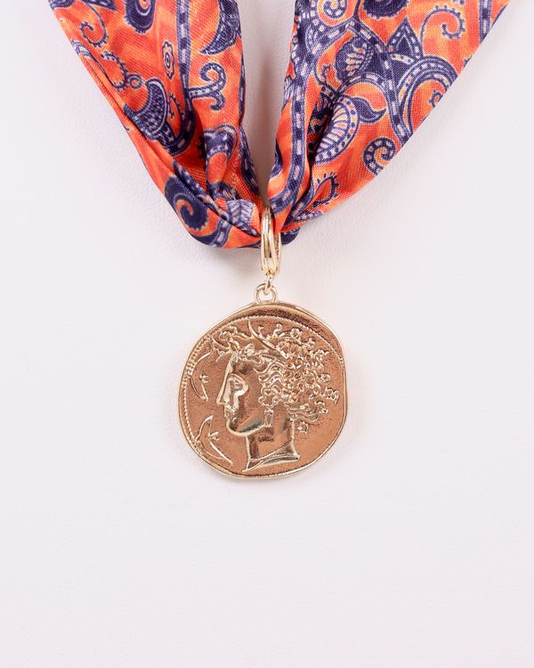 Calista Coin Charm Gold