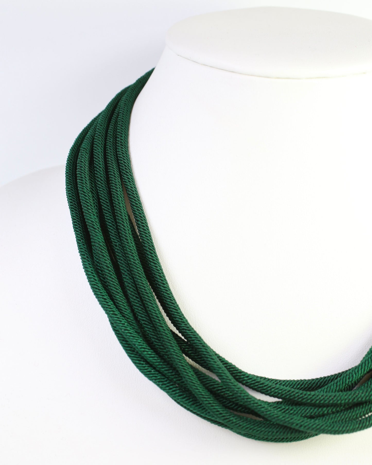 Cranston Cord Necklace Green