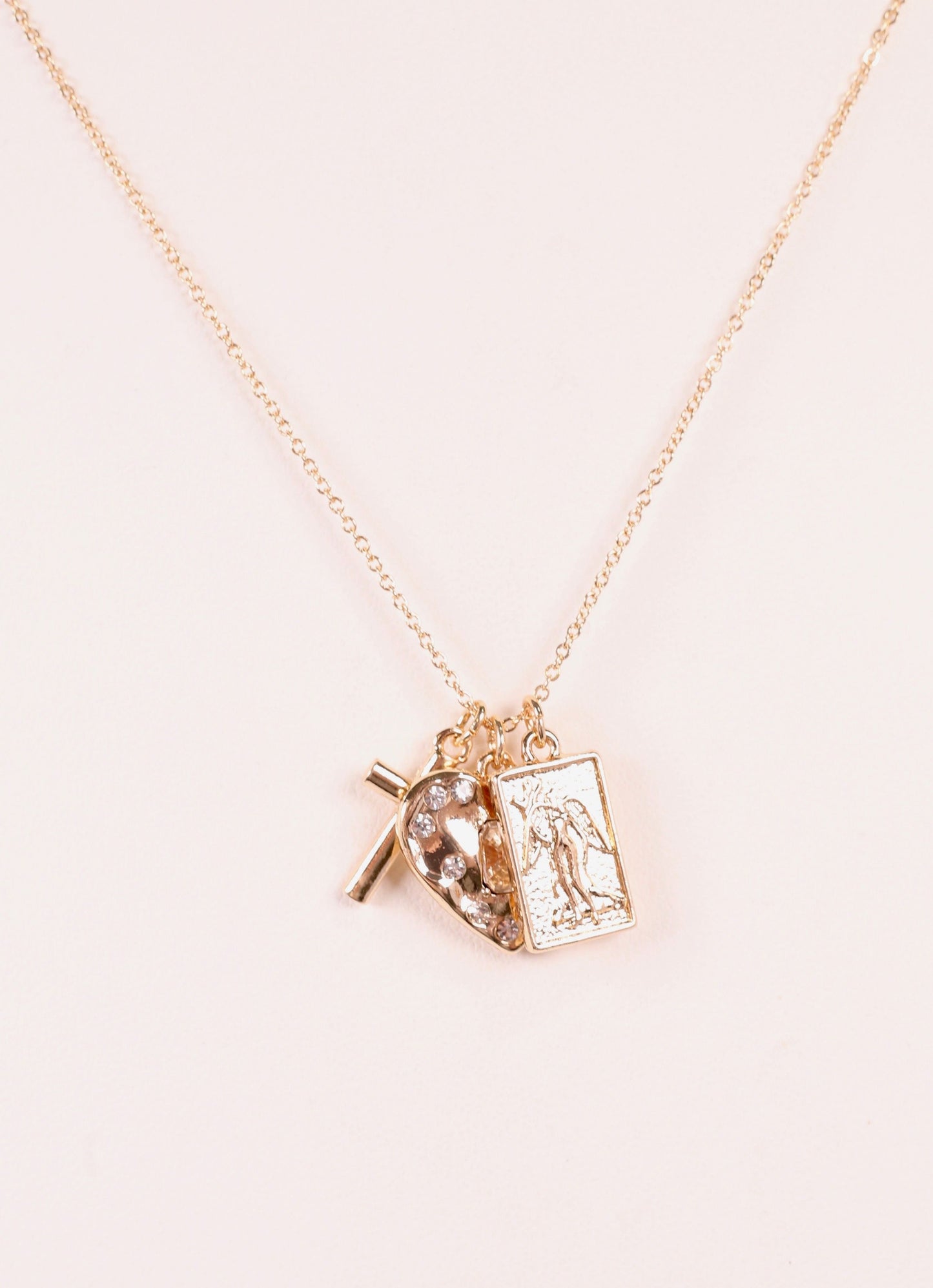 McCord Charm Necklace GOLD