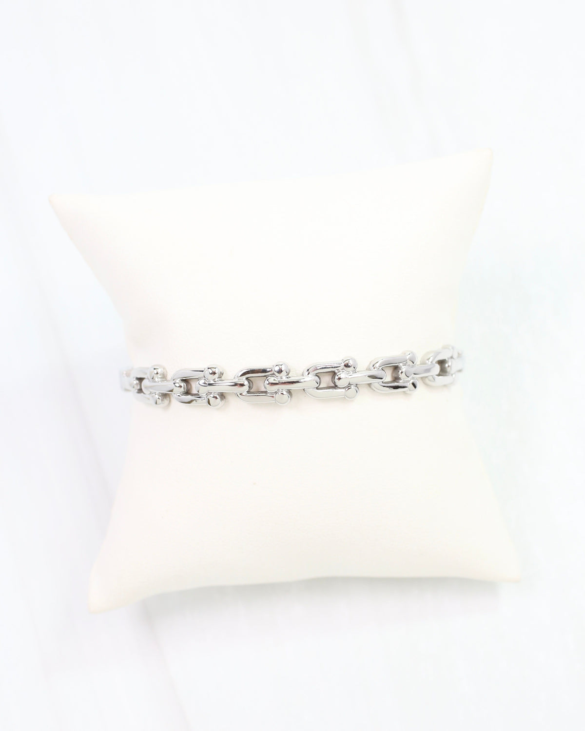 Edgefield Link Bracelet WP Silver