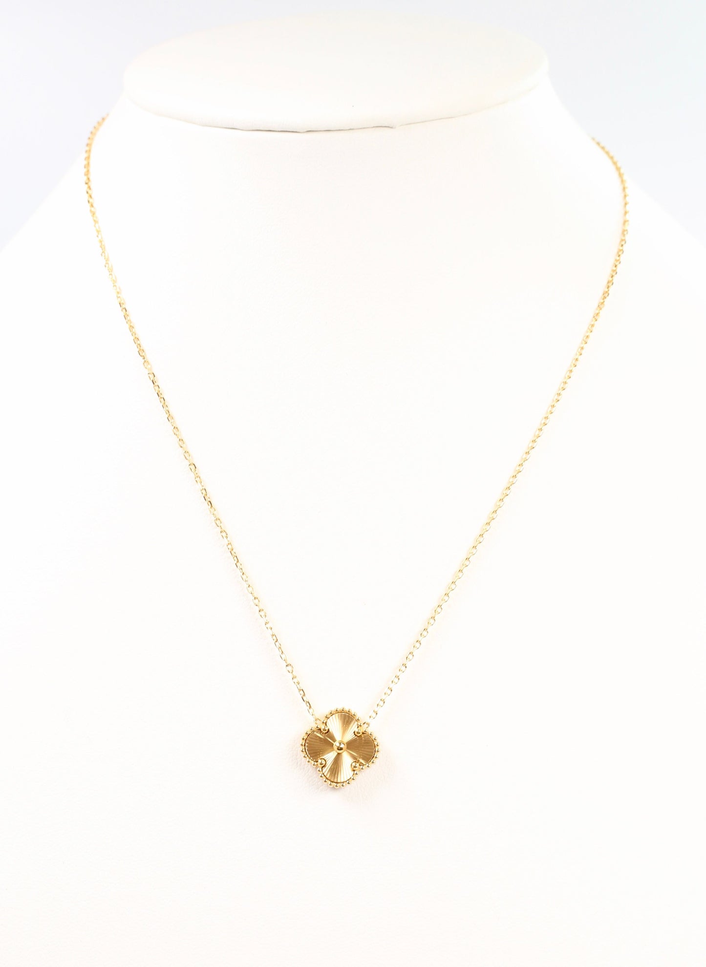 Baltimore Clover Necklace Gold
