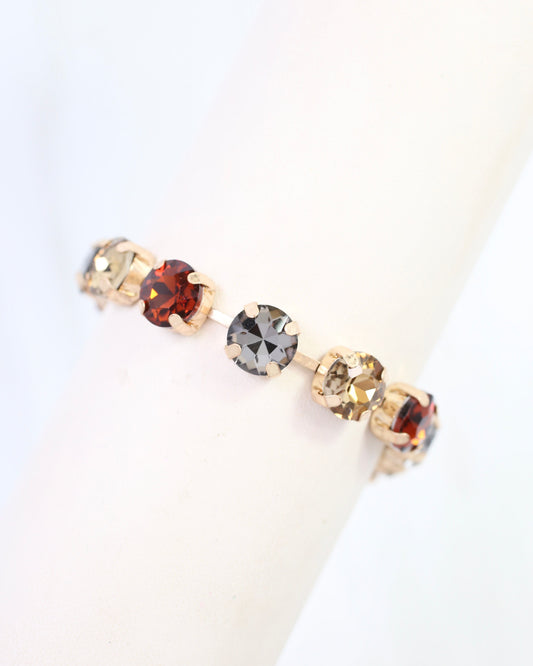 Andi Rhinestone Bracelet TPZ DK MUL